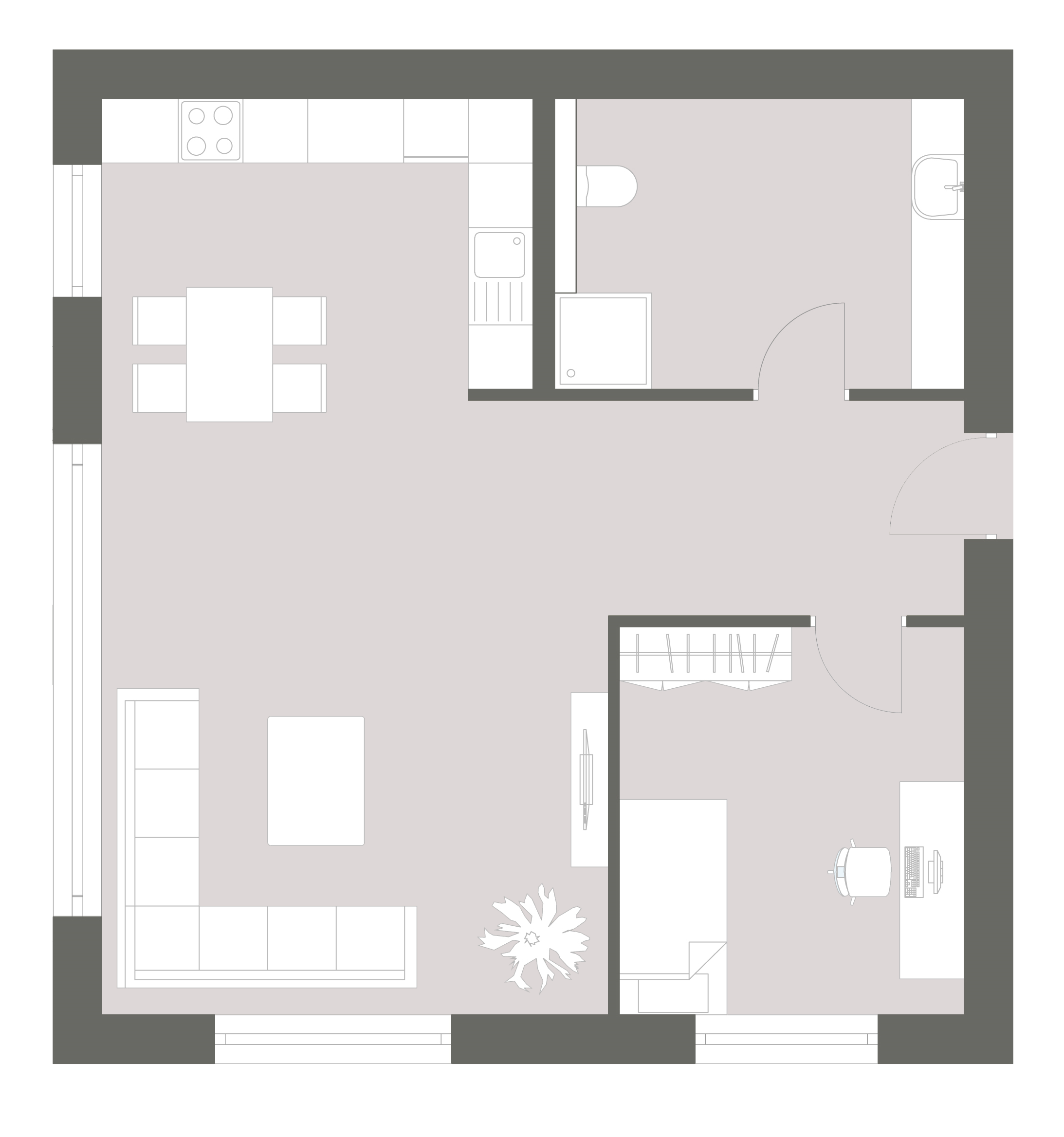 Example customized floor plans