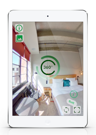360-Grad-Rundgang Hotel