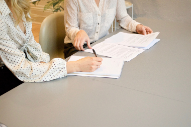 Anträge für Baufinanzierung ausfüllen