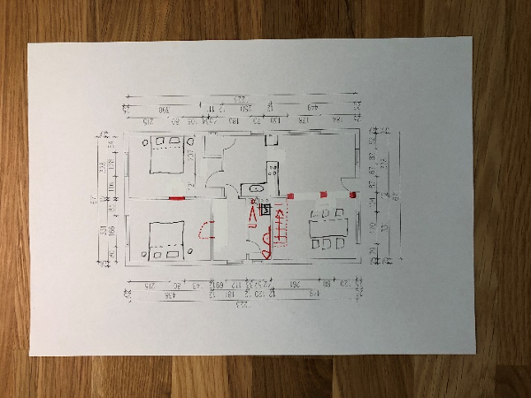 Sketch sales optimizer floor plan upper floor