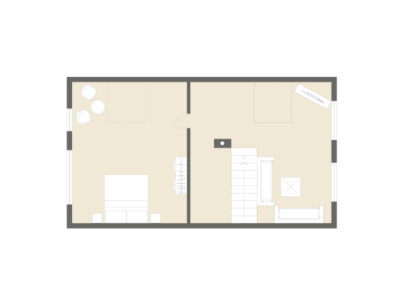 Result sales optimized floor plan upper floor