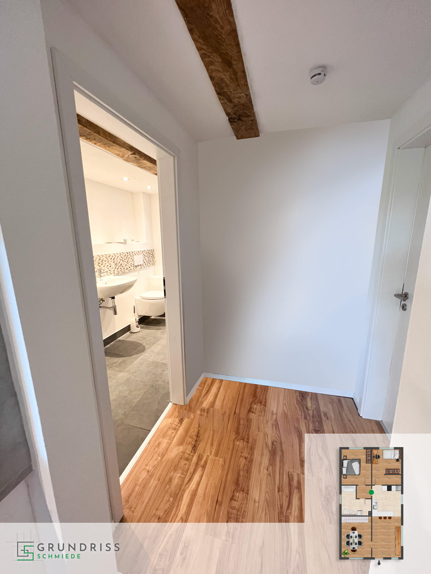 floor plan corridor