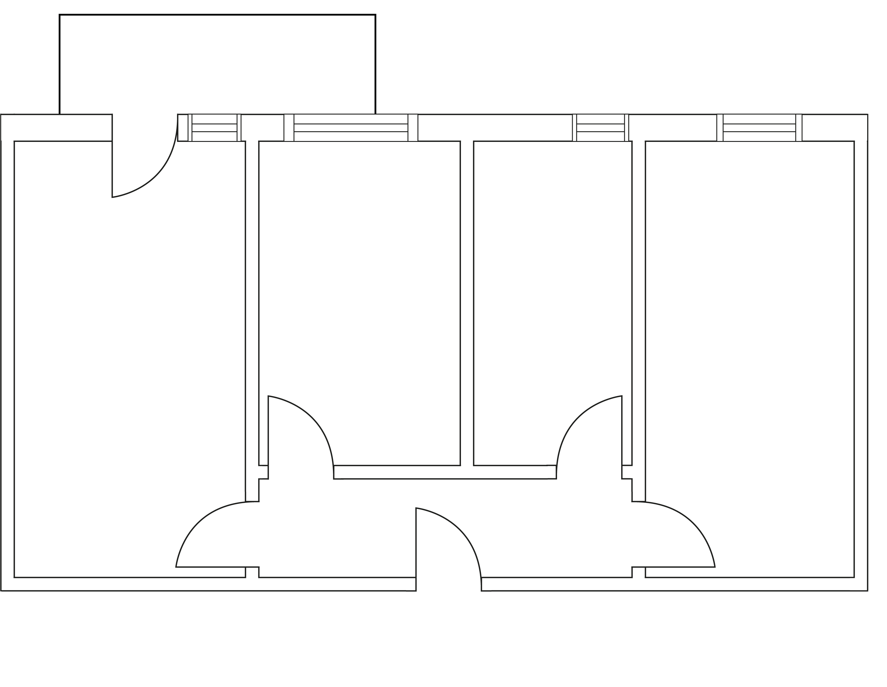 Floor plan design black and white