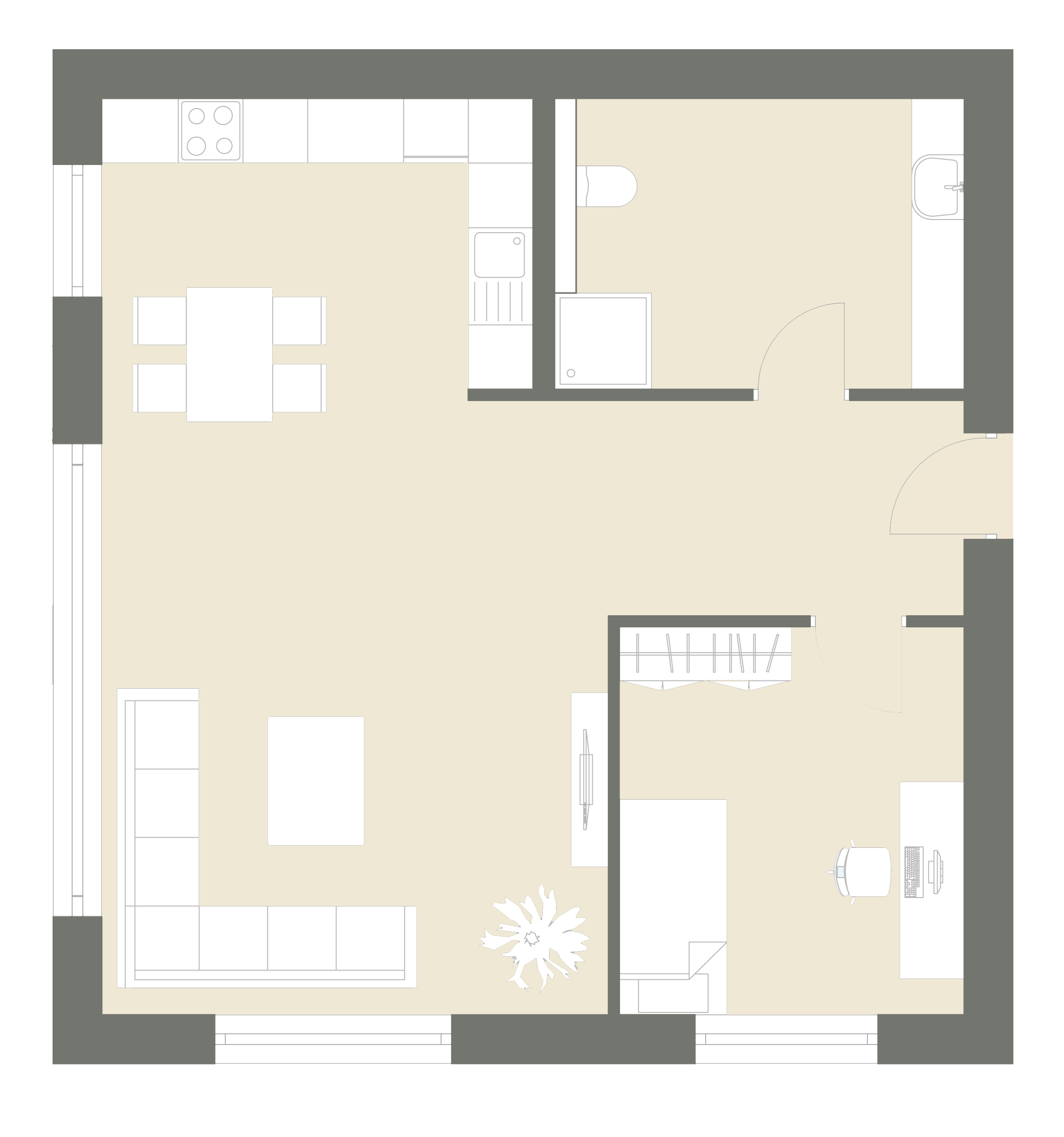 Individual floor plan design