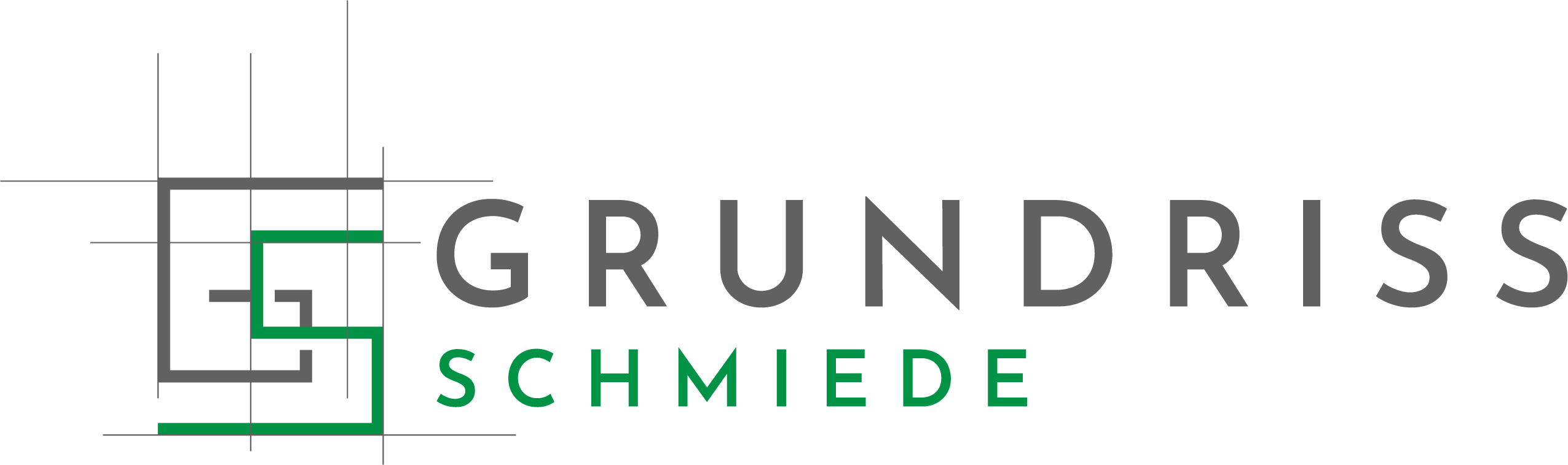 Grundriss Schmiede Logo 134x41